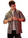 GRECIILOOKS Shirt for Men | Men Stylish Shirt | Men Crochet Shirt | Men's Regular Fit |